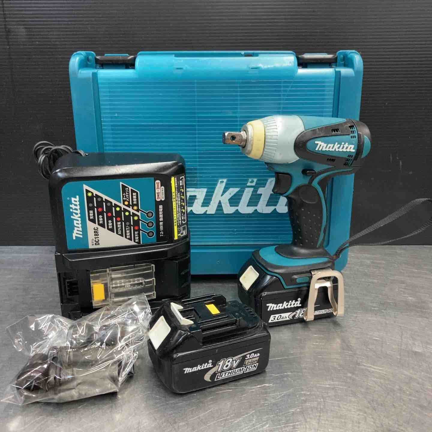品 マキタ makita 18 V コードレスインパクトレンチ フルセット品