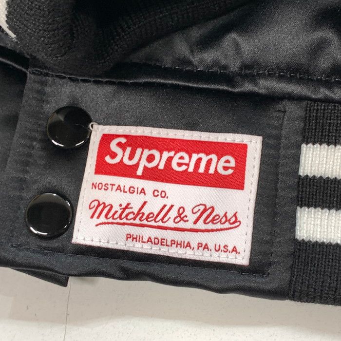 中古美品】Supreme シュプリーム MITCHELL&NESS 24AW SATIN VARSITY