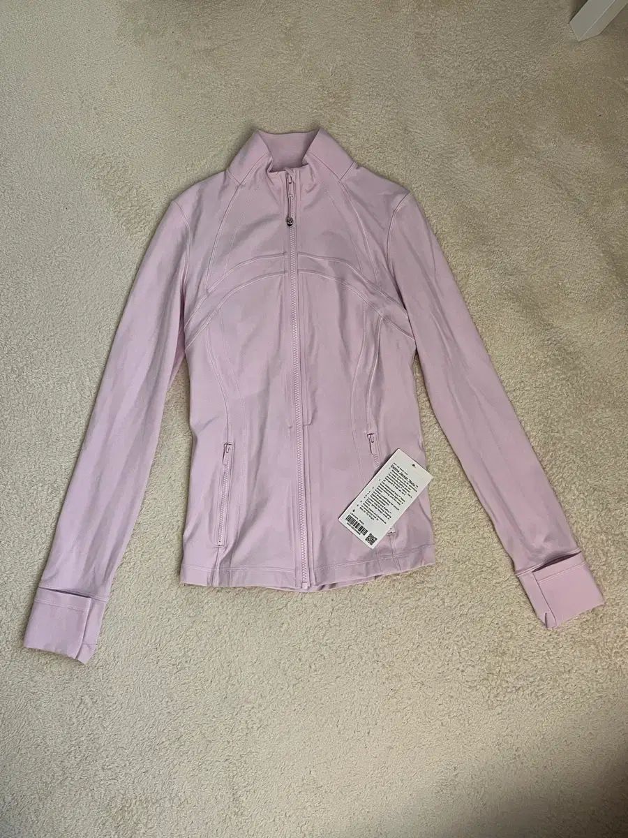 ルルレモン Define ジャケット 6 pink organza