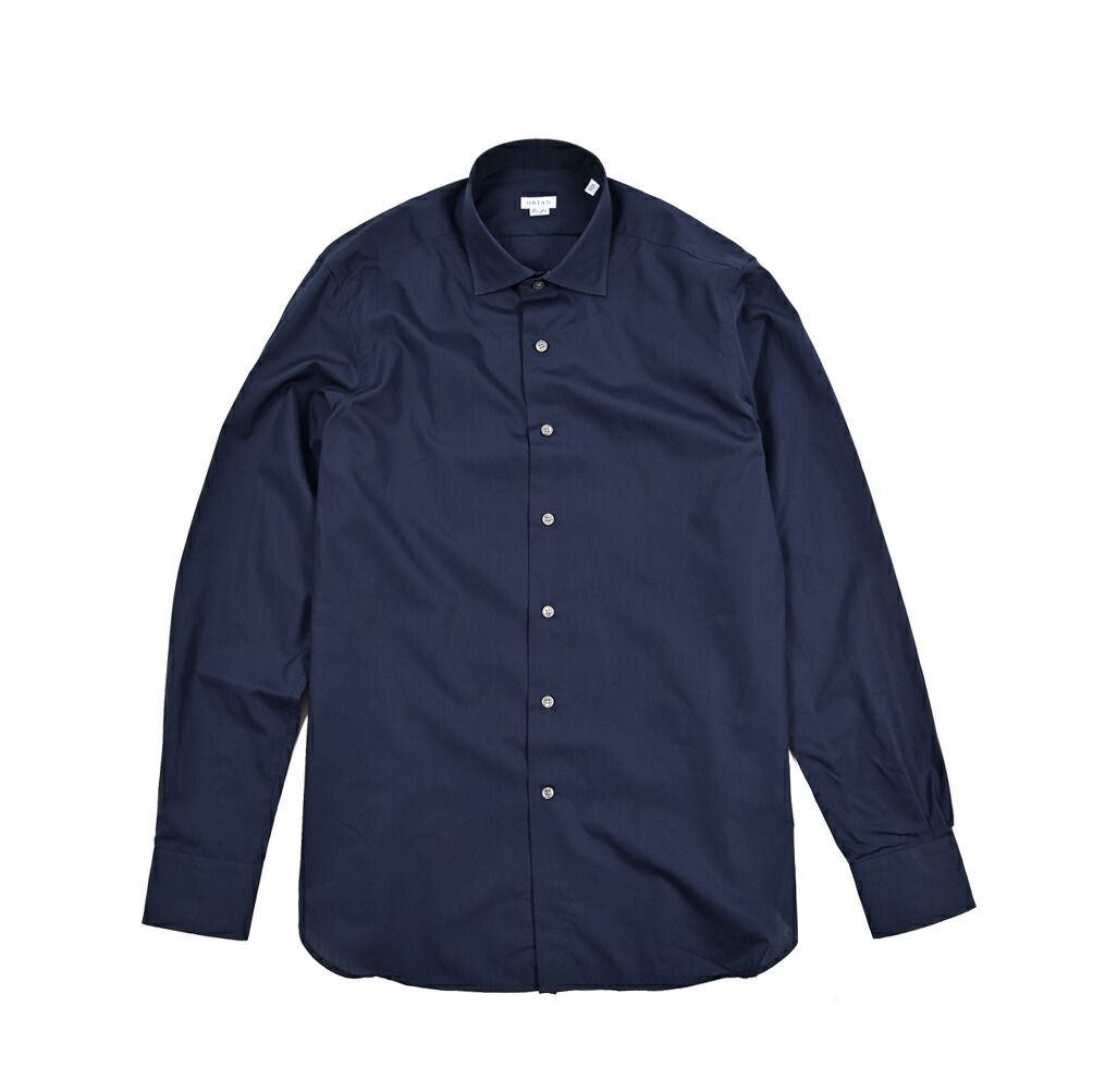 新品■オリアン ORIAN SLIM FIT ホリゾンタルカラー シルク ORIAN オリアン / Slim Fit スリムフィット ドレスシャツ ホリゾンタル