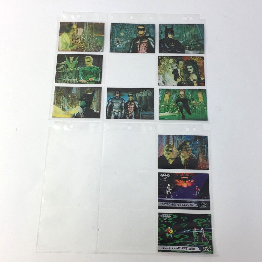 バットマン フォログラムトレーディングカード トレカ 11枚セット 当時