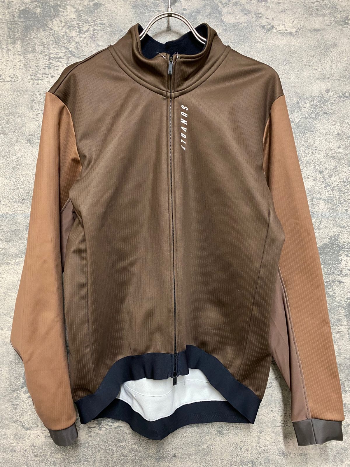  サイクルジャケット Lサイズ ブラウン JP999 サンボルト SUNVOLT 長袖 サイクルジャケット ブラウン XL 裏