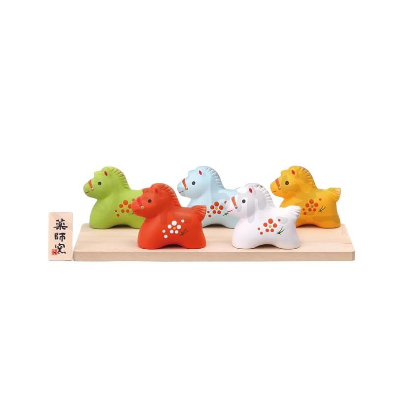 ☆彡薬師窯(yakushigama) 錦彩 招福 午 (五色) 【68】 2026年 令和8年