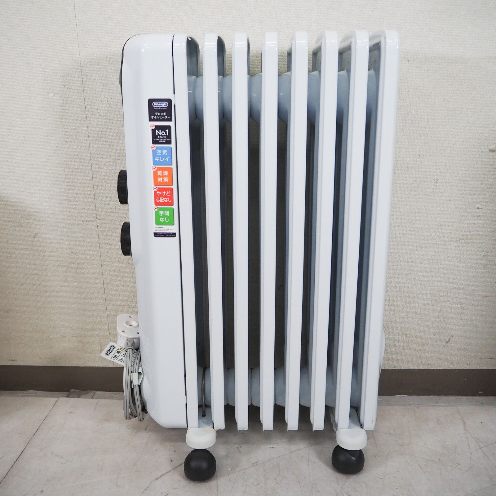 K9867 DeLonghi デロンギ オイルヒーター RHJ35M0812-DG 電気ヒーター