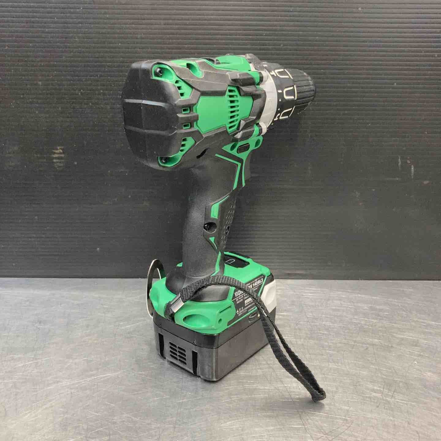  品 ハイコーキ HIKOKI 旧 日立工機 コードレス振動ドリルドライバー NN バッテリー付き 電動ドライバードリル ドリル ドライバー レンチ