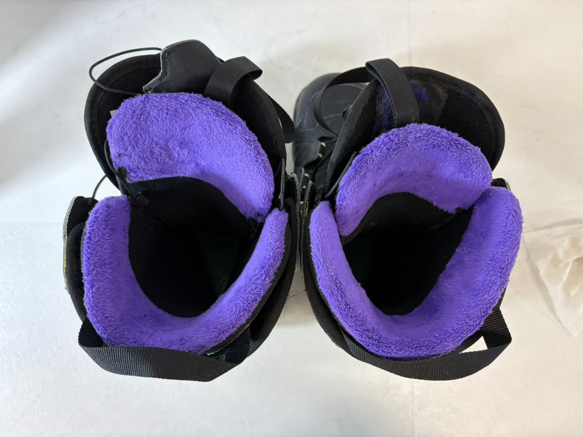 12117-064☆salomon/サロモン/スノーボード/ブーツ/24cm /黒/紫