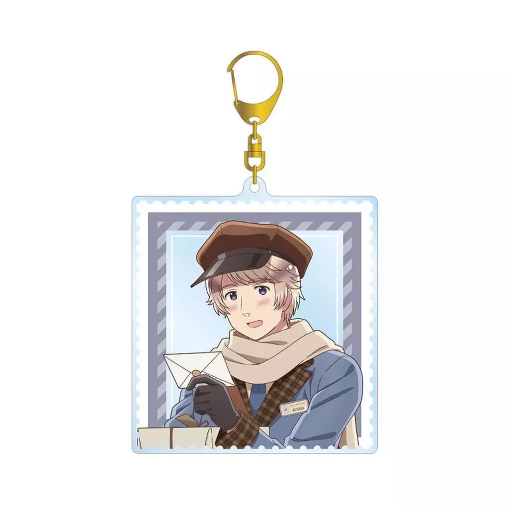 新品】キーホルダー [新品] ロシア 描き下ろし BIGアクリル