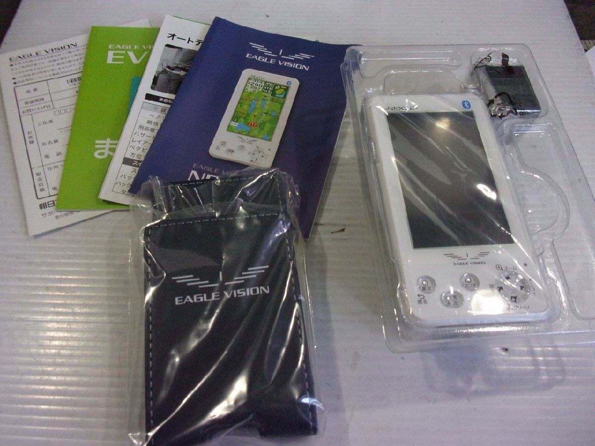 店頭 朝日ゴルフ イーグルビジョン EAGLE VISION NEXT 2 EV-034 ゴルフ用GPSナビ ＴｙｐｅＬ ホワイト