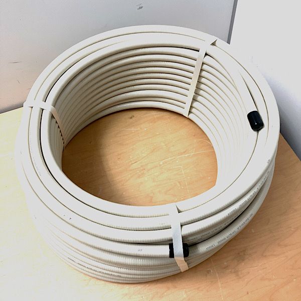 ガスフレキ菅 60 M SUS-PVC-15 A 塩化ビニール被覆フレキシブル管 配管用フレキ管 117434