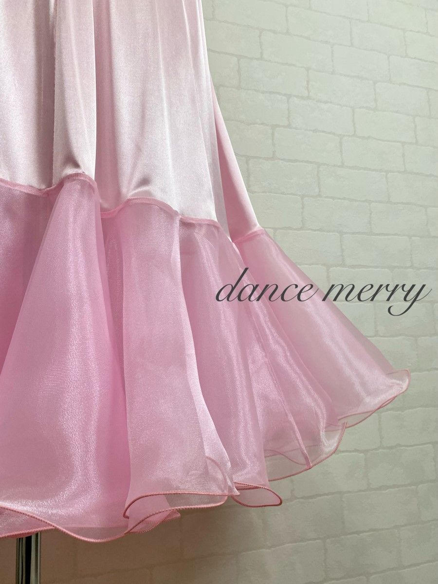 ボリューム 新品 社交ダンス パニエ 薄 ピンク ペチコート インナー