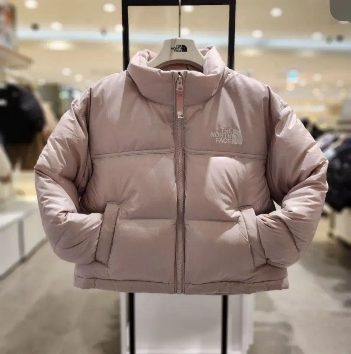 THE NORTH FACE ホワイトレーベル ヌプシ キッズ 160 ライトピンク