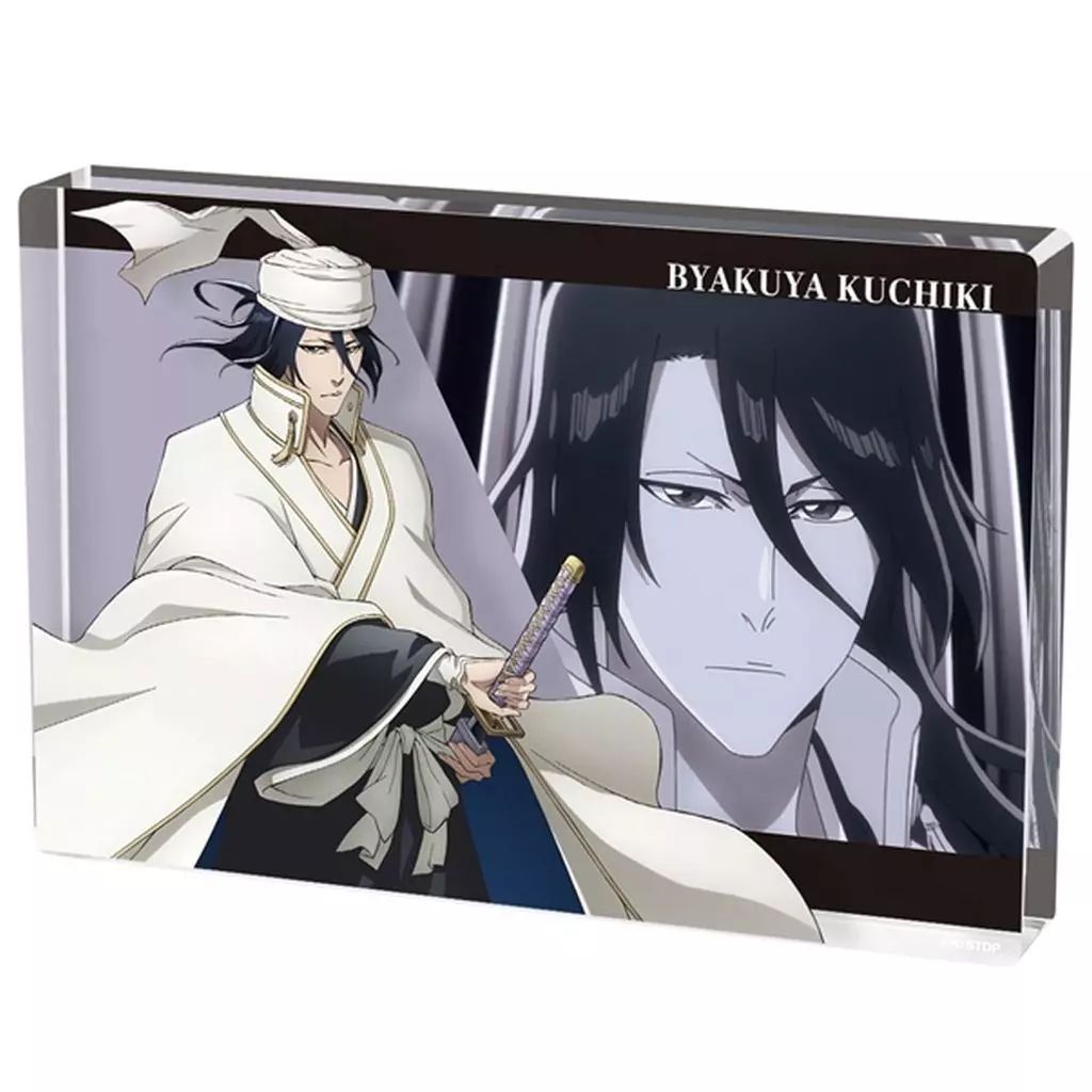 BLEACH 朽木白哉 アクリルスタンド 複製原稿 マグカップ アクリルブロック 新品】アクリルスタンド・アクリルパネル 朽木白哉 アクリルブロック