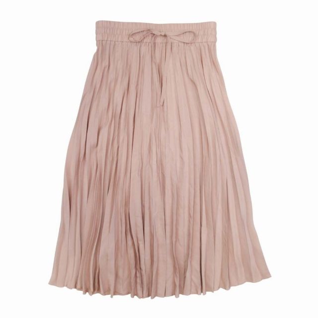 美品 レッド ヴァレンティノ RED VALENTINO ミモレ丈 プリーツスカート