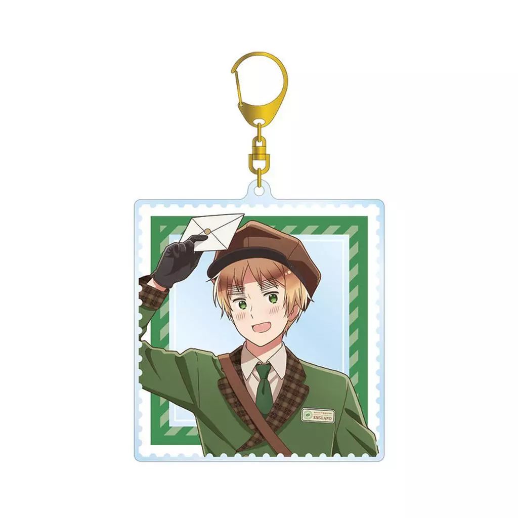 ヘタリア イギリス アクリルキーホルダー 角つき 新品】キーホルダー [新品] イギリス 描き下ろし BIGアクリル