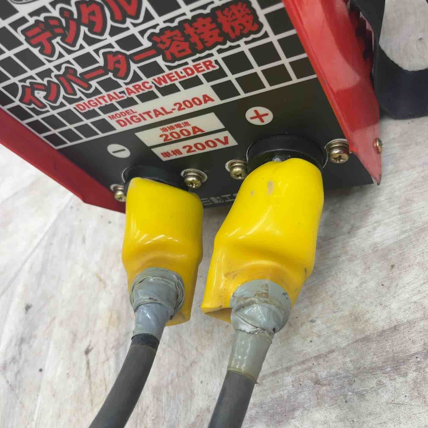 日動 直流溶接機 デジタルインバータ溶接機 単相200 V DIGITAL 200 A