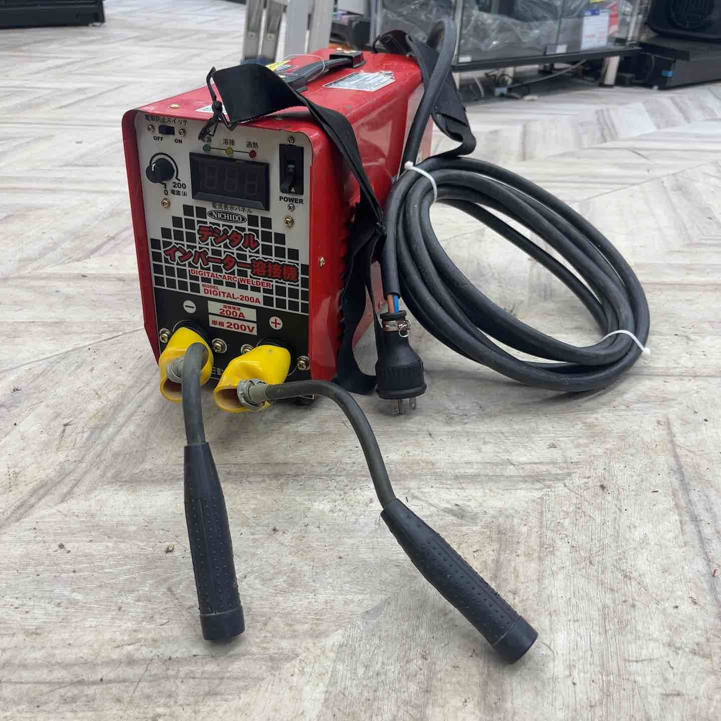 日動 直流溶接機 デジタルインバータ溶接機 単相200 V DIGITAL 200 A