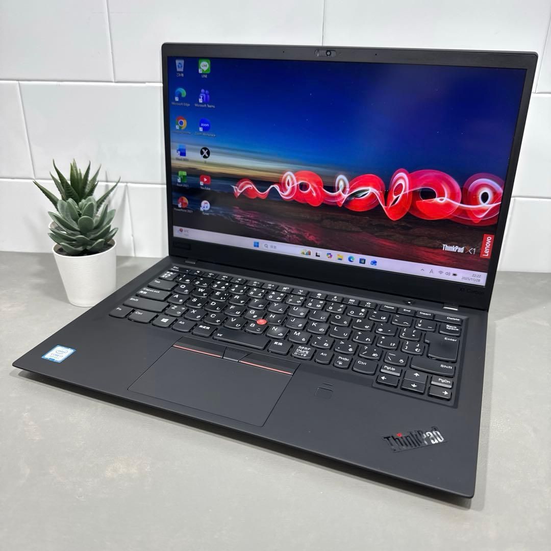 高性能】ThinkpadX1カーボン☘8世代i7メモリ16☘️NVMe512 - メルカリ