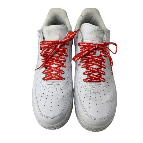 ナイキ NIKE SUPREME AIR FORCE 1 LOW SP CU 9225 100 メンズ靴 スニーカー ホワイト 29 5 cmサイズ 201 shoes 1543