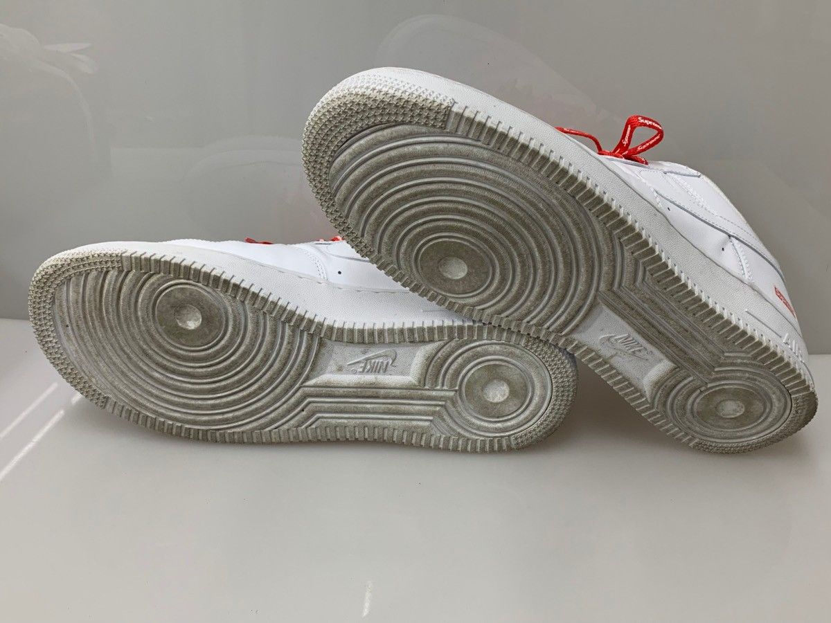  ナイキ NIKE SUPREME AIR FORCE 1 LOW SP CU 9225 100 メンズ靴 スニーカー ホワイト 29 5 cmサイズ 201 shoes 1543 スニーカー 靴