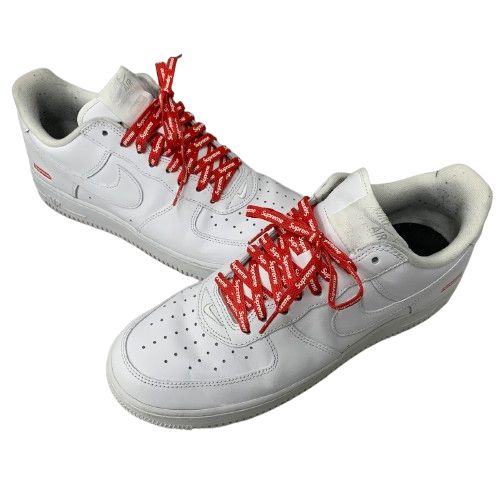 ナイキ NIKE × SUPREME AIR FORCE 1 LOW SP CU 9225-100 メンズ靴 スニーカー ホワイト 29.5 cmサイズ 201-shoes 1543