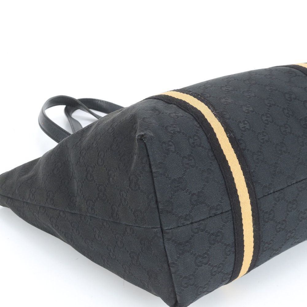 グッチ GG キャンバス チャーム付 139260 レザー トート バッグ 肩掛け