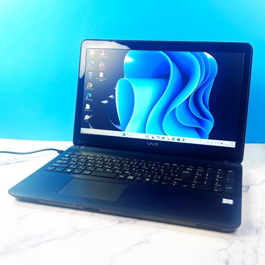 バイオ☆Corei5・8GB・SSD・カメラ・DVDマルチ・Windows11・ノート