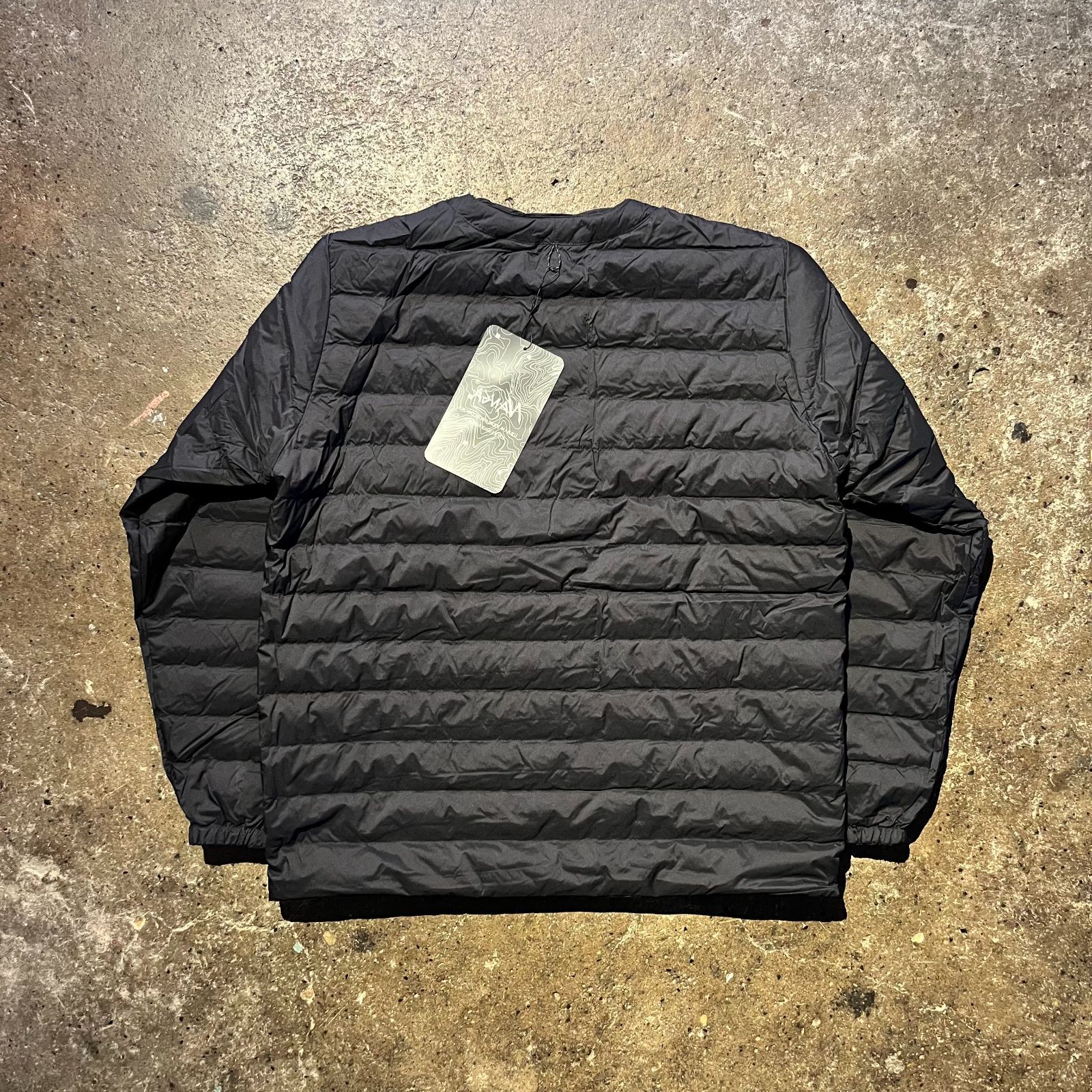 NANGA DOORS別注 25aw REVERSIBLA DOWN JACKET M ブラック ナンガ 