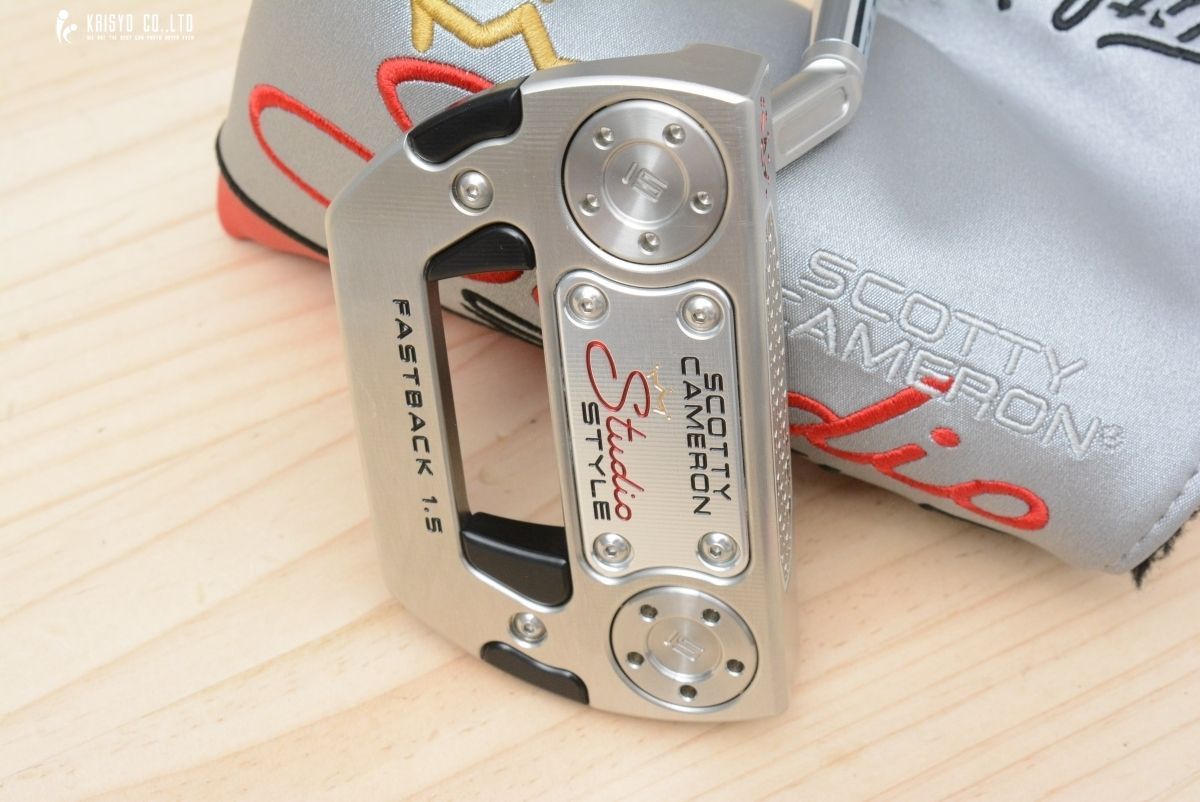 左利き 希少】スコッティキャメロン STUDIO STYLE FASTBACK 1.5