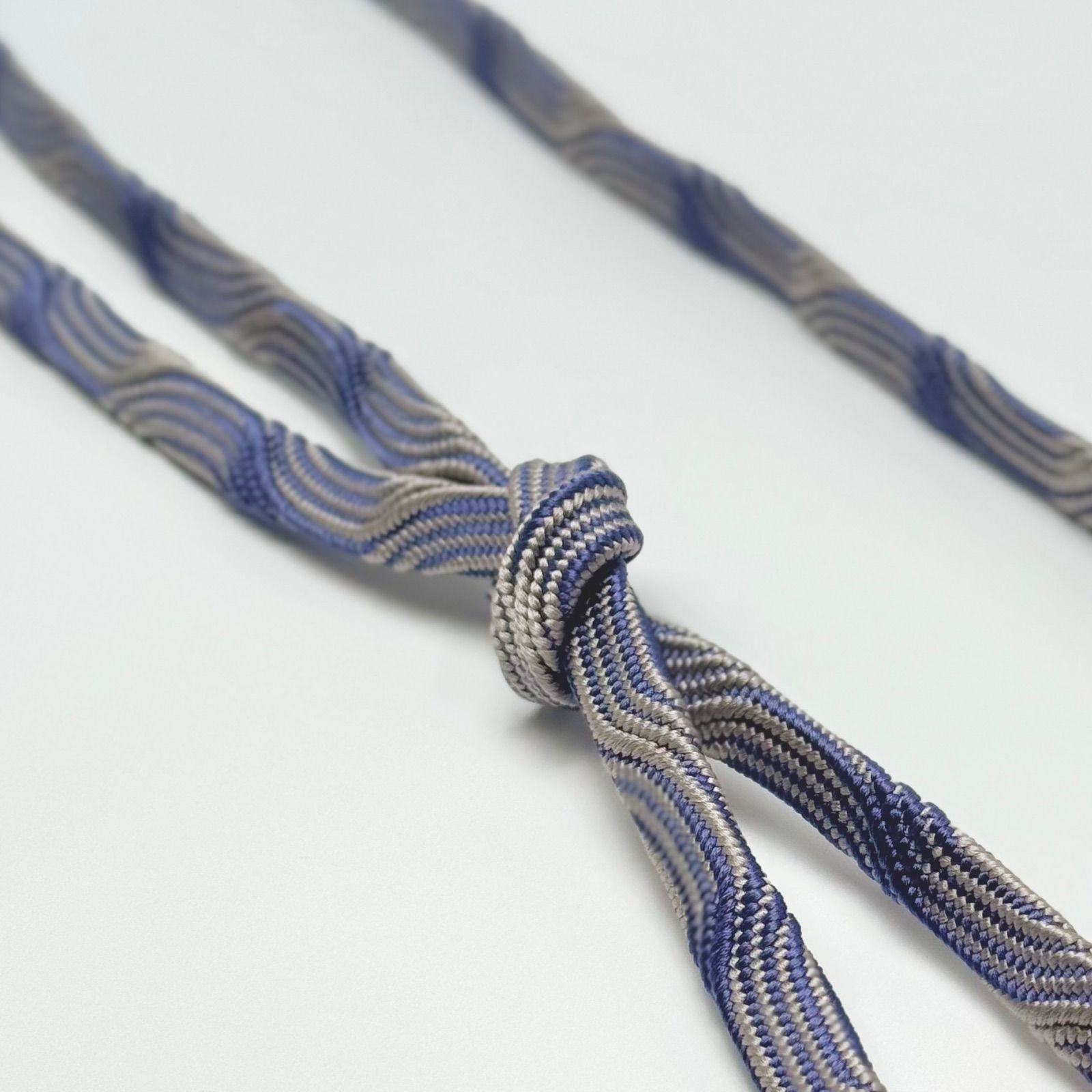 帯締め 江戸組紐 中村正 角朝組 流水縞 0205