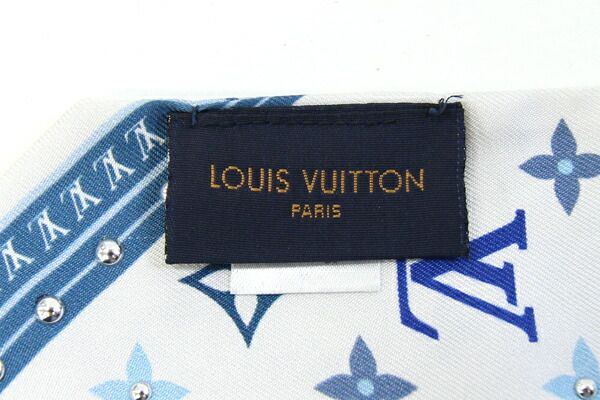 ルイヴィトン スカーフ バンドーBB スタッズ ホワイト - メルカリ