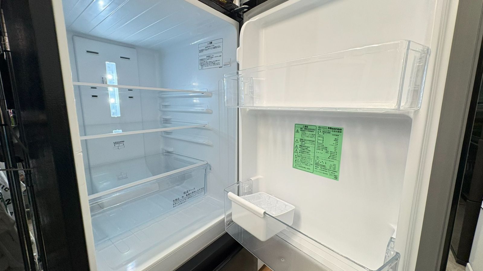 ☆Hisense 冷蔵庫 154L 2021年製 HR-D15EB - メルカリ