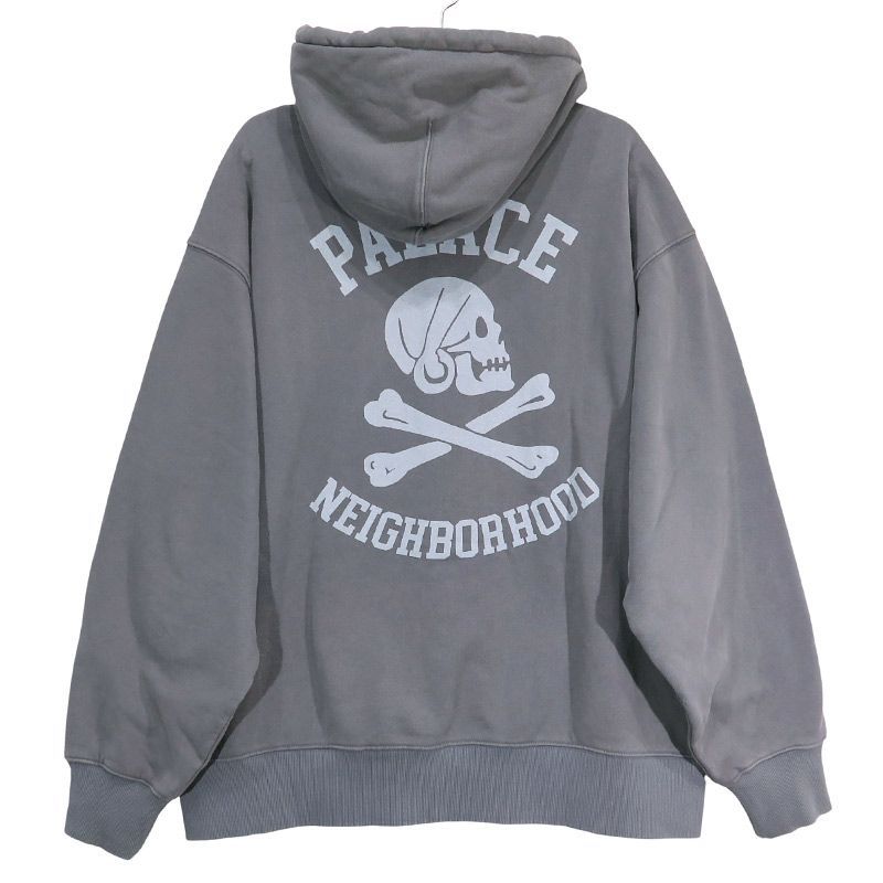 NEIGHBORHOOD ネイバーフッド × PALACE パレス 25SS SKULL ZIP HOOD