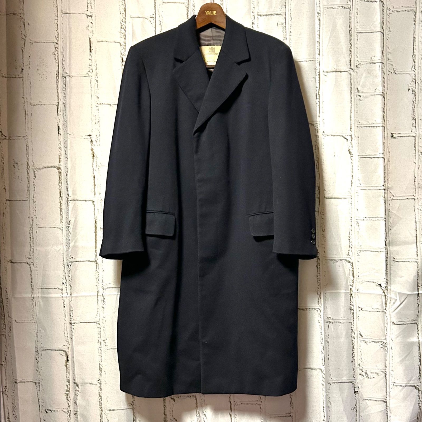 美品 英国製 アクアスキュータム Aquascutum ステンカラー ロング