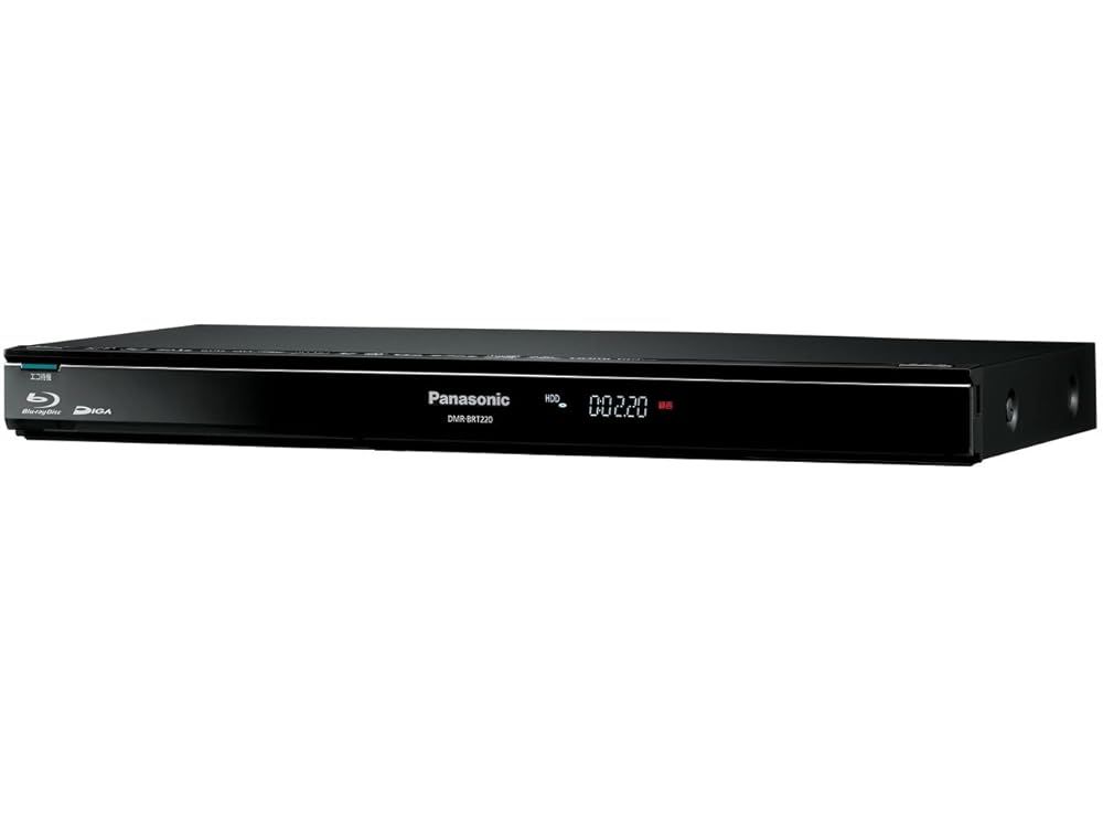 パナソニック　DMR-BRT220　500GB パナソニック 500GB 1チューナー ブルーレイレコーダー ブラック DIGA