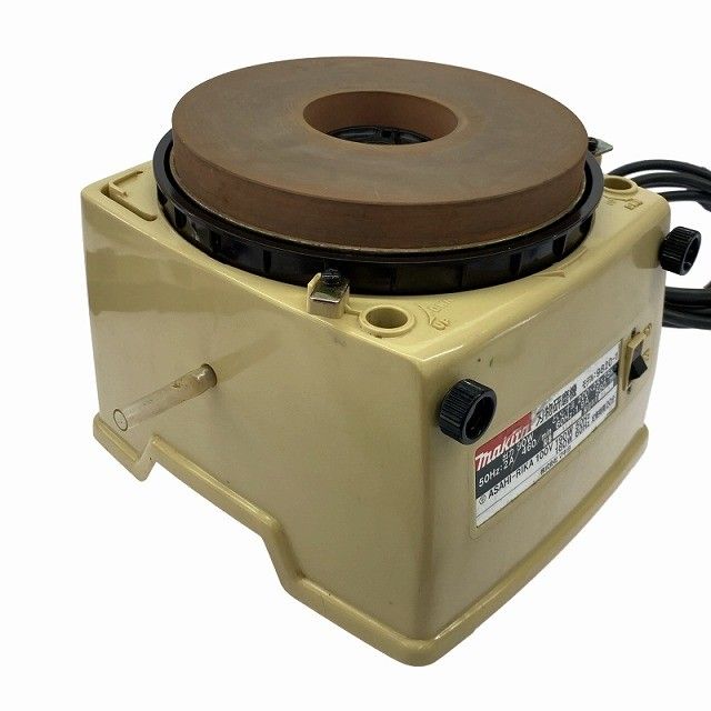 品 makita マキタ 100 V 刃物研磨機 9820-1 刃物研ぎ機 刃物トギ機 刃物とぎ機 刃物けんま機 刃物ケンマ機119388
