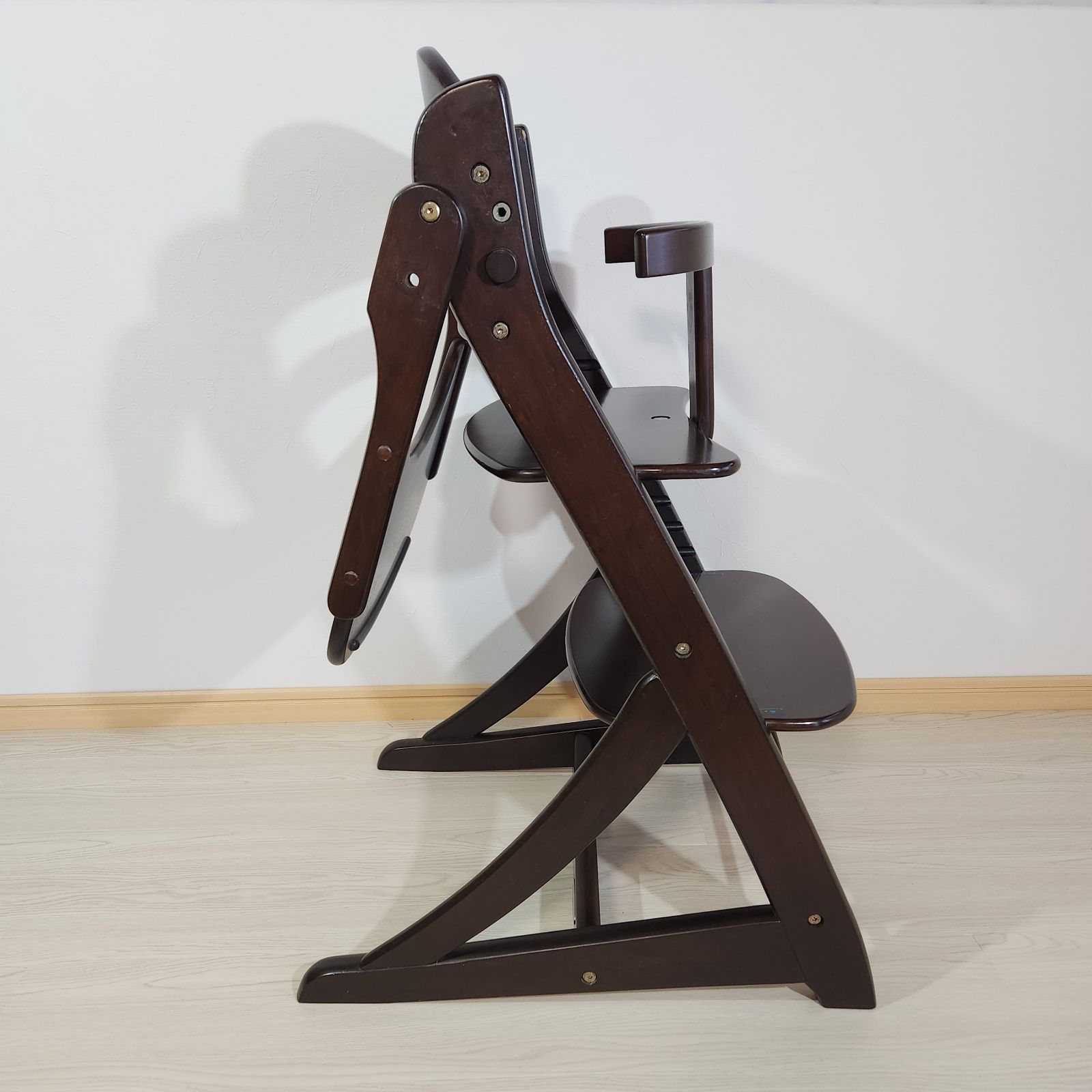 大和屋 すくすくスリム フィットチェア テーブル＆ガード付き yamatoya