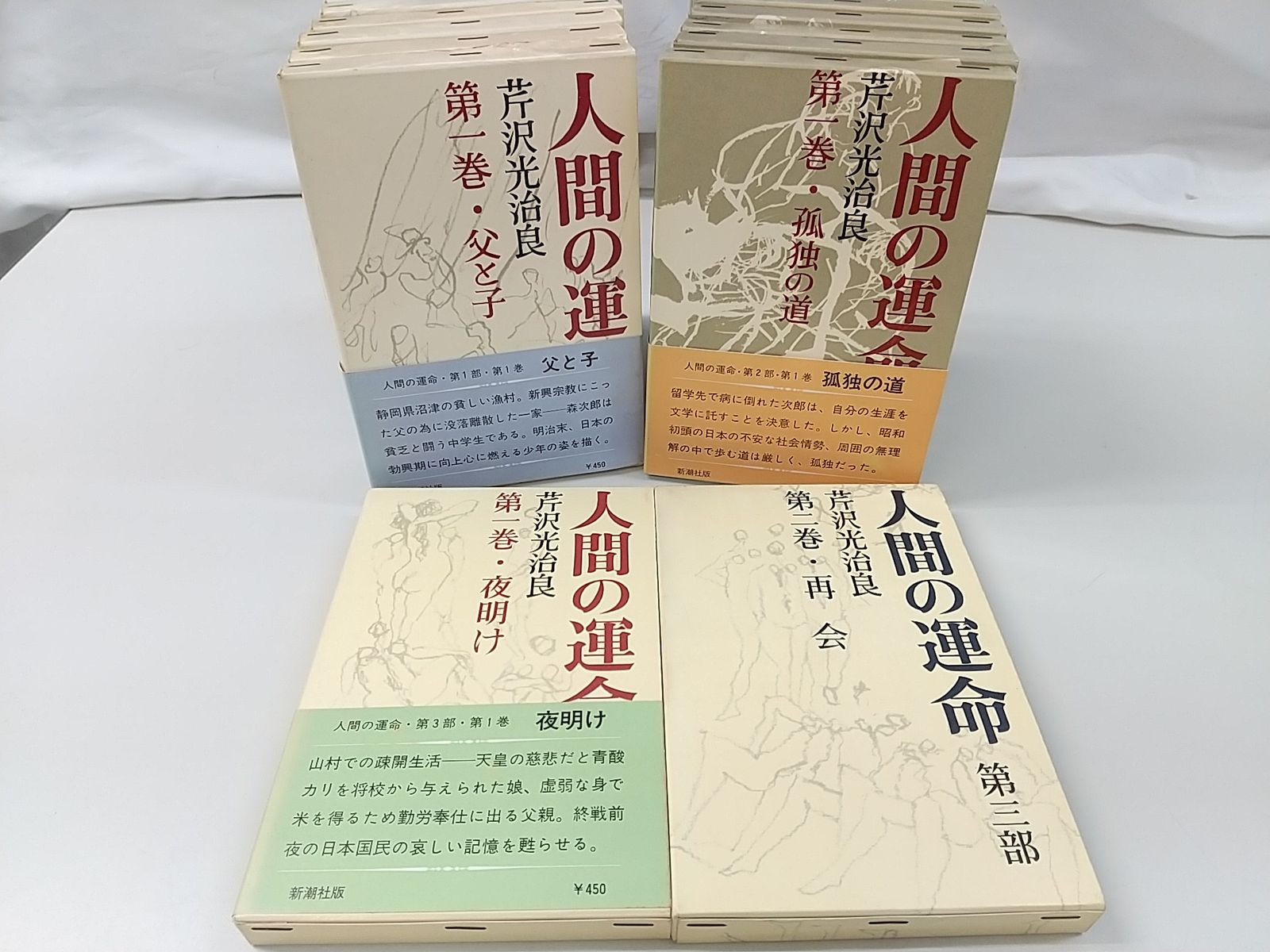 人間の運命 全14巻セット 芹沢光治良 新潮社 2511-Sat-66 - メルカリ