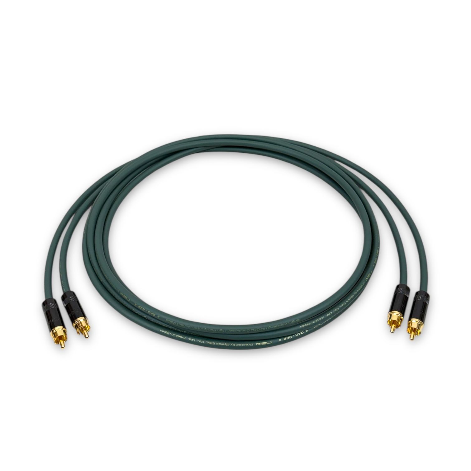 OYAIDE QAC-222 RCA ケーブル 2m 2本セット