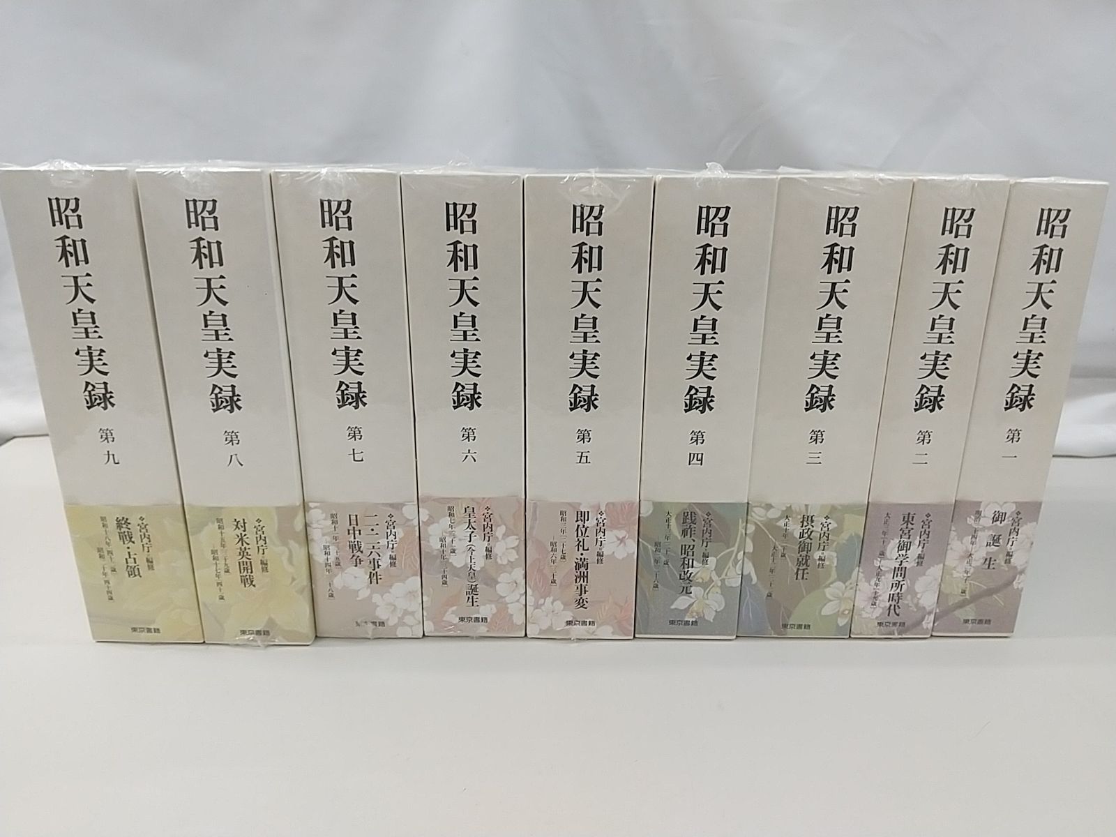未開封】昭和天皇実録 全18巻+索引セット 東京書籍 2511-Sat-71 - メルカリ