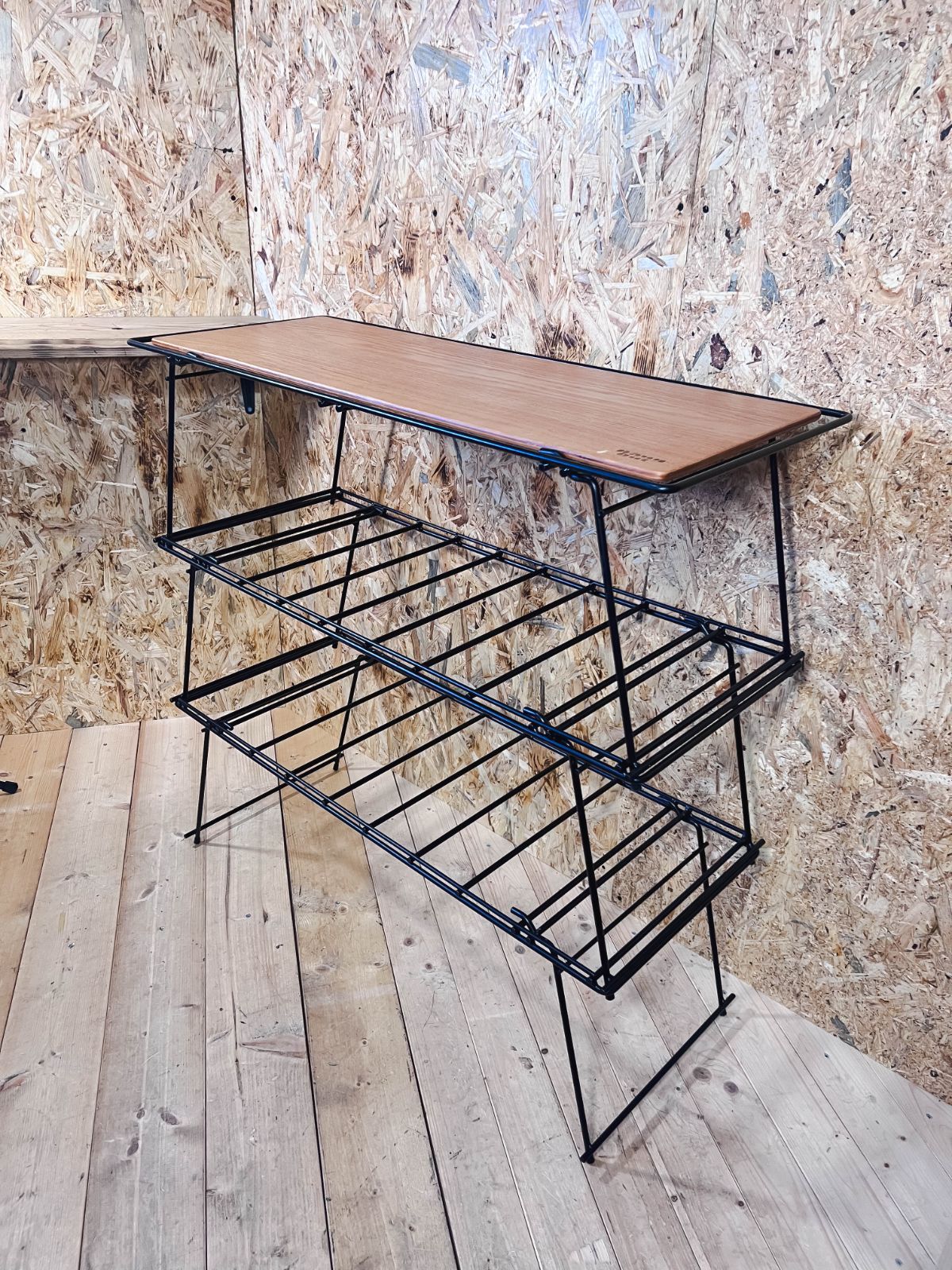 アウトドアテーブル３段フィールドラック hang out