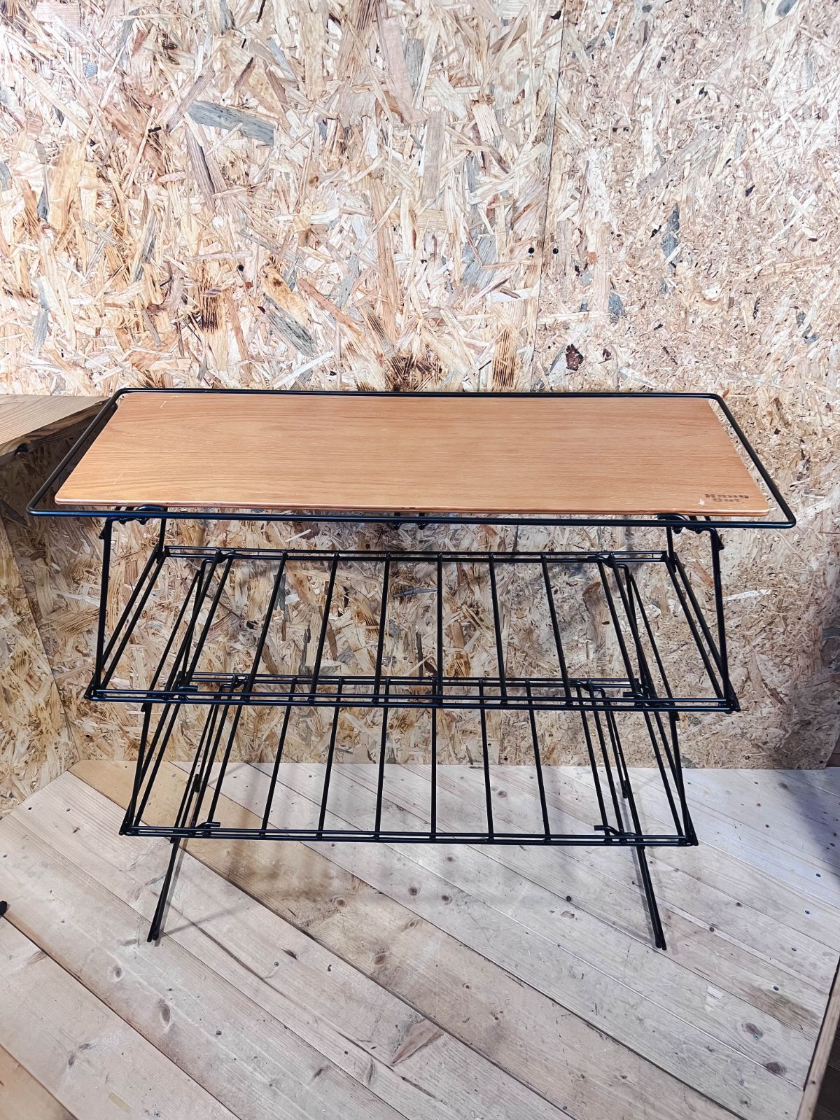 アウトドアテーブル３段フィールドラック hang out