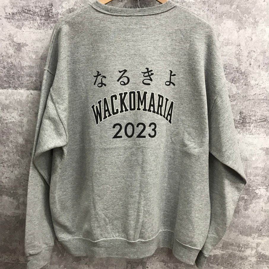 WACKO MARIA × 青山の居酒屋「なるきよ」23AW SWEAT SHIRT ワコマリア