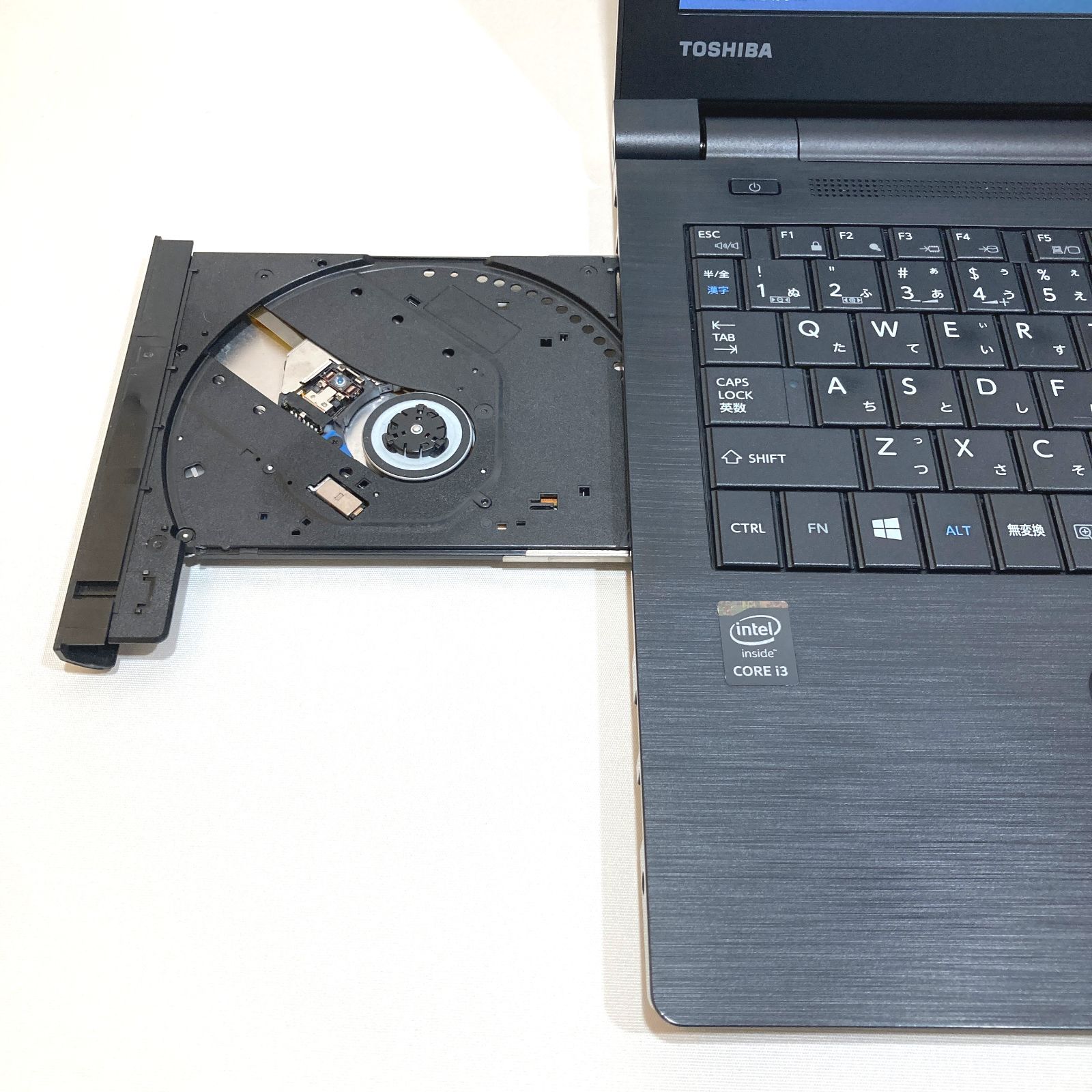 初心者向け✨快適i3・DVD・大画面◇黒◇すぐ使えるノートパソコン