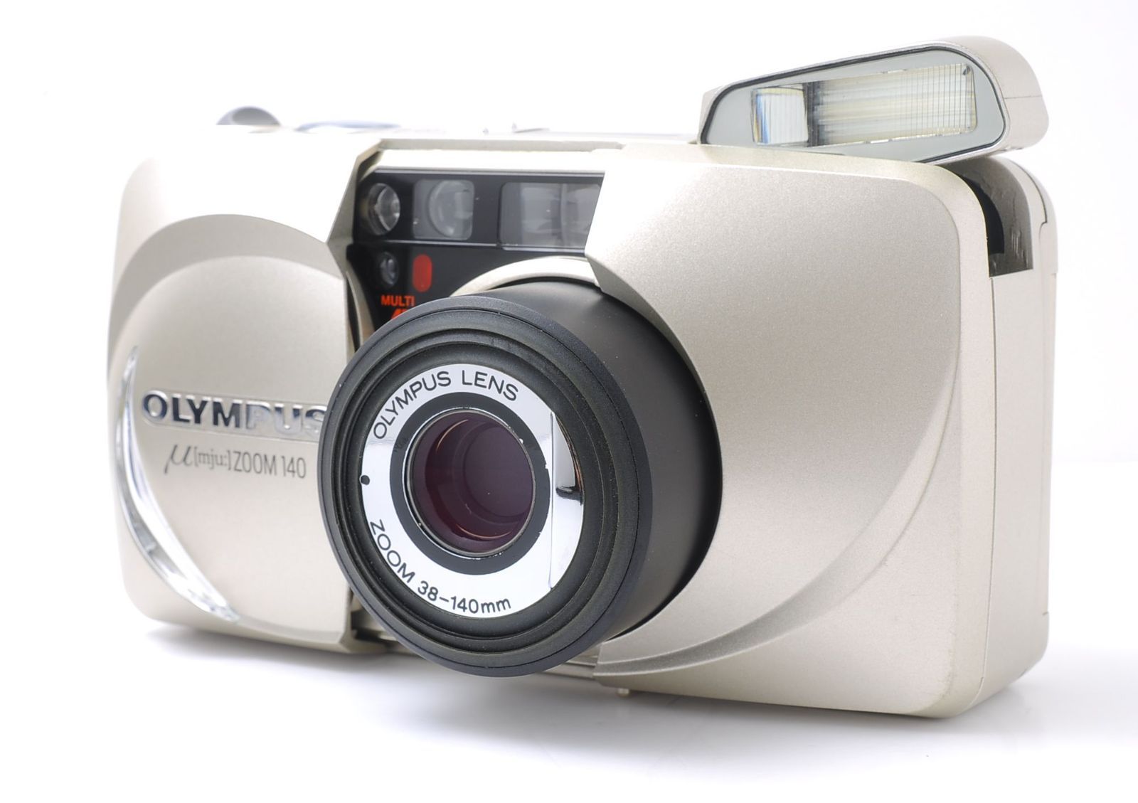 動作品】OLYMPUS μ ZOOM 140 全体スレあり ズーム・フラッシュ良好 38