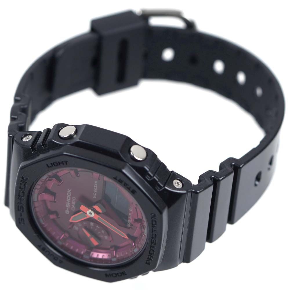 カシオ Gショック CASIO G-SHOCK ジーショック 腕時計 メンズ レディース ボーイズサイズ アナデジ ブラック GMA-S 2100 RB-1 A