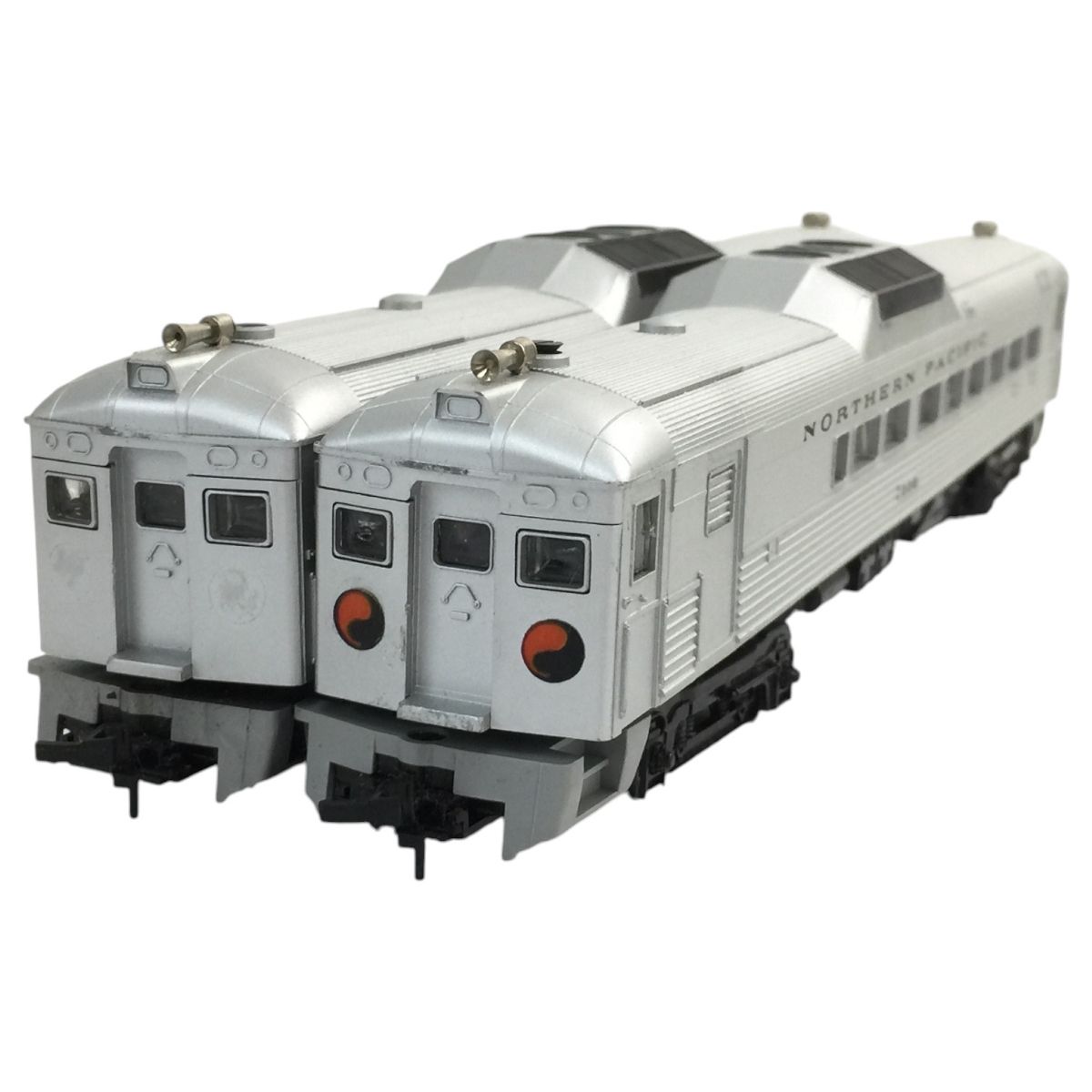 ATT ノーザンパシフィック鉄道 RDC バッドライナー 2両セット HOゲージ 鉄道模型
