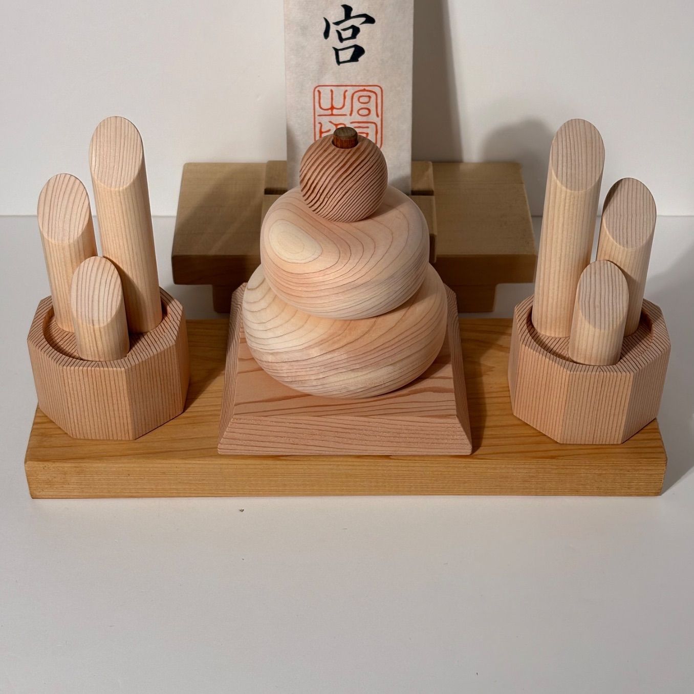 木製鏡餅 門松セット