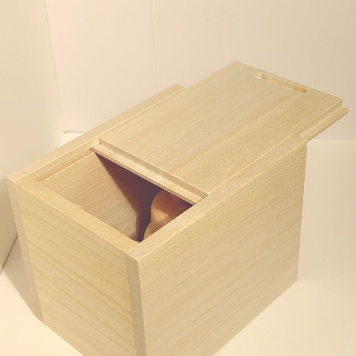 収納箱 桐無垢