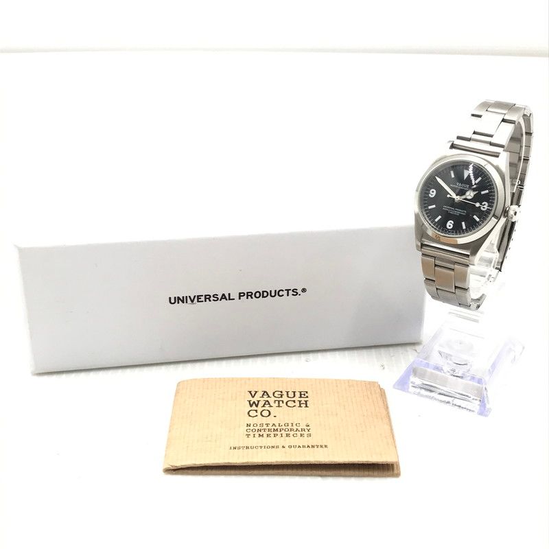 中古品】 UNIVERSAL PRODUCTS ユニバーサルプロダクツ × VAGUE WATCH