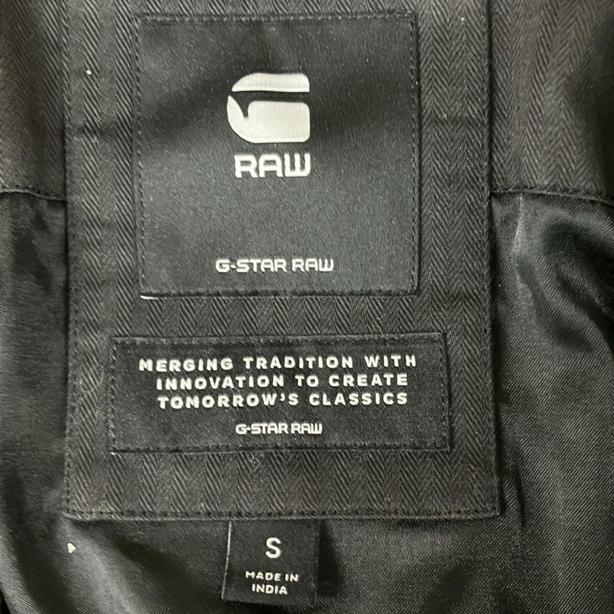 G-STAR RAW(ジースターロゥ) ライダースジャケット サイズS メンズ 
